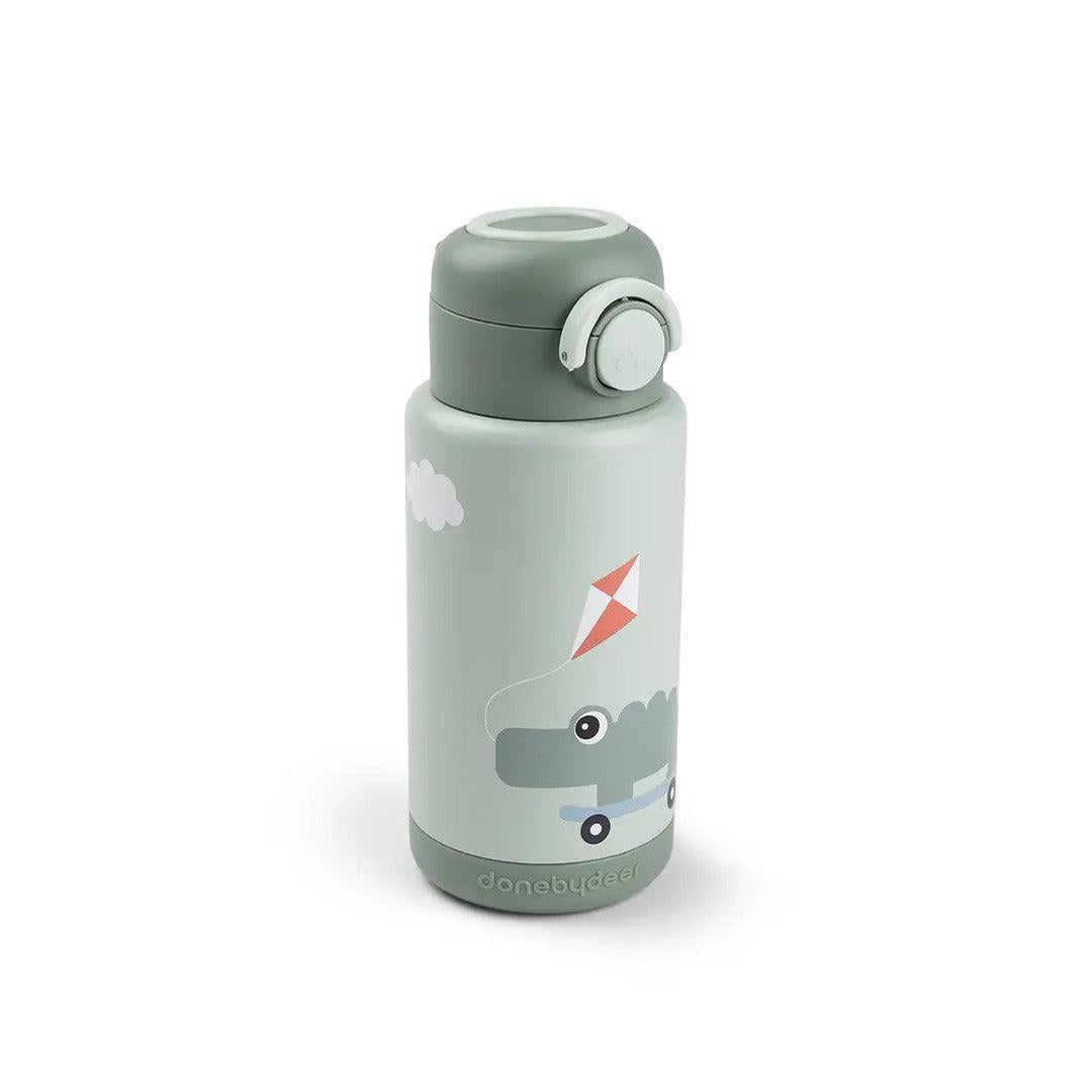 Done by Deer Insulated Bottle - Playground Green-Drinking Bottles-Playground Green-340ml | Natural Baby Shower