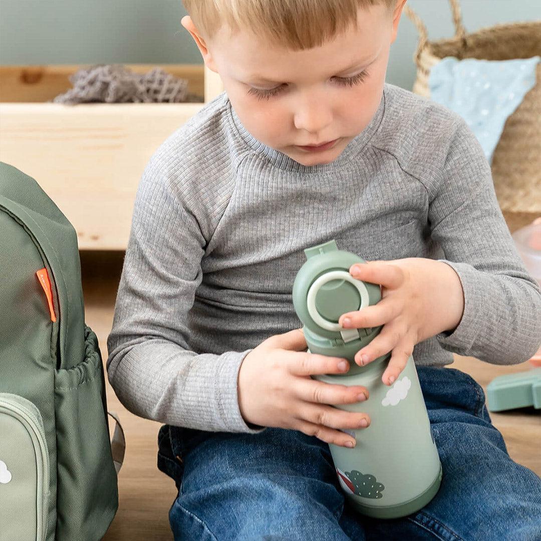 Done by Deer Insulated Bottle - Playground Green-Drinking Bottles-Playground Green-340ml | Natural Baby Shower