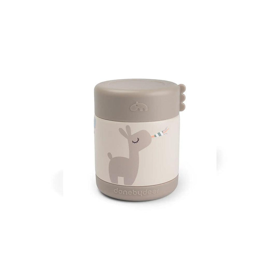 Done by Deer Insulated Food Jar - Celebration Sand-Food Storage-Celebration Sand-300ml | Natural Baby Shower