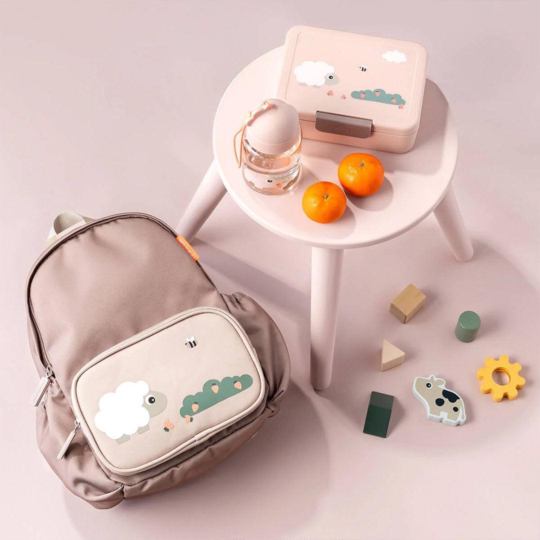 Done by Deer Kids Backpack Tiny Farm Powder
