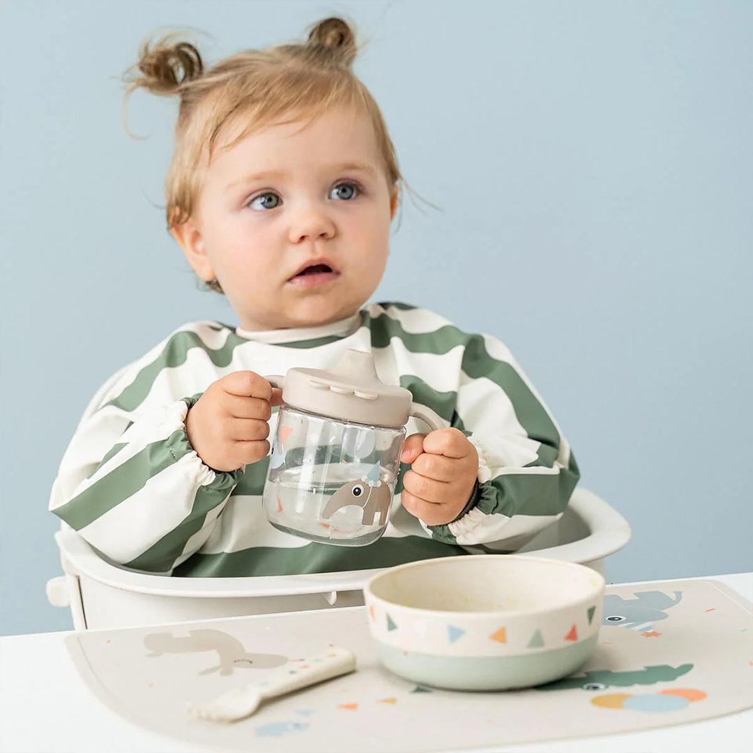 Done by Deer Learning Spout Cup - Playground Green-Sippy Cups-Playground Green- | Natural Baby Shower