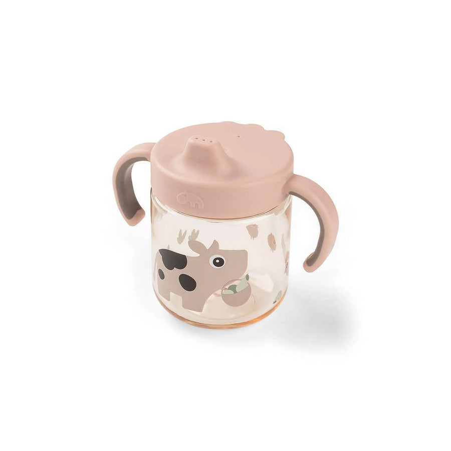 Done by Deer Learning Spout Cup - Tiny Farm Powder-Sippy Cups-Tiny Farm Powder- | Natural Baby Shower