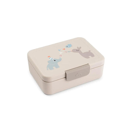 Done by Deer Lunch box w/divider - Celebration Sand-Lunch Boxes-Celebration Sand-One Size | Natural Baby Shower