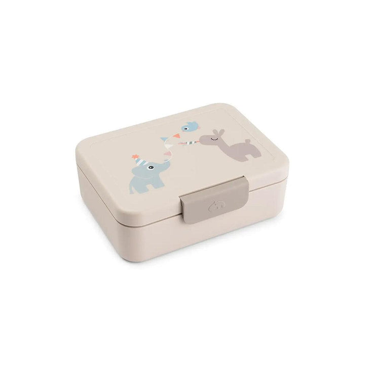 Done by Deer Lunch box w/divider - Celebration Sand-Lunch Boxes-Celebration Sand-One Size | Natural Baby Shower
