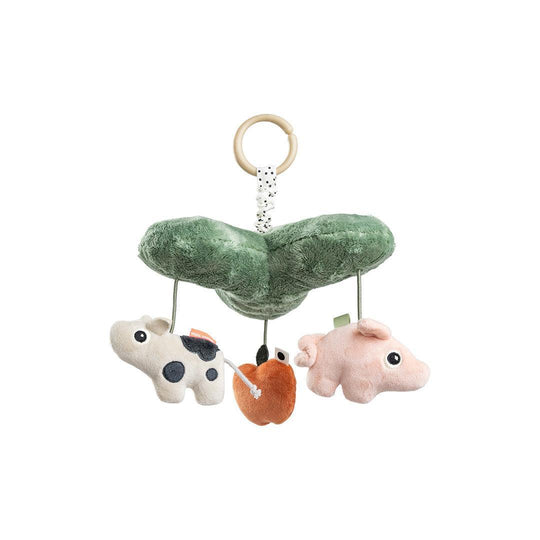 Done By Deer Musical Mobile - Tiny Farm Colour Mix-Baby Mobiles-Tiny Farm Colour Mix- | Natural Baby Shower