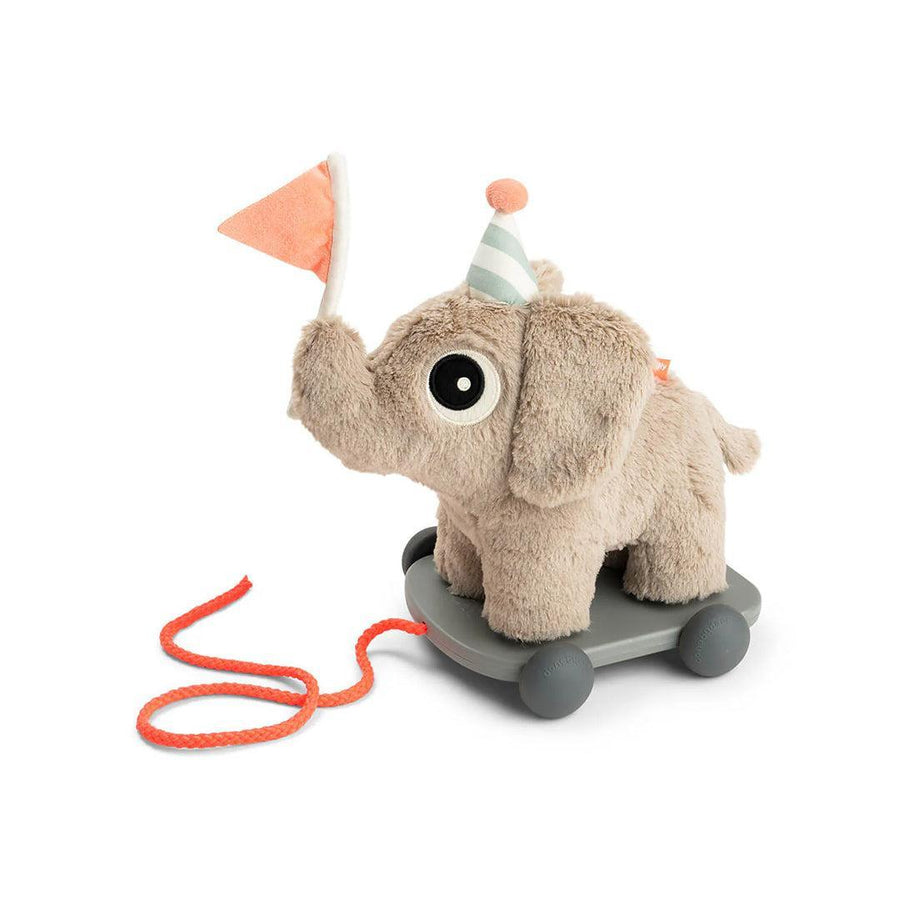 Done by Deer Pull Along 2-in-1 Toy - Elphee Sand-Pull-Alongs-Elphee Sand- | Natural Baby Shower