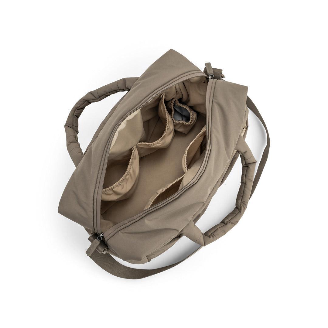 Done by Deer Quilted Changing Bag - Taupe-Changing Bags-Taupe- | Natural Baby Shower