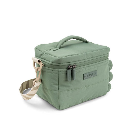 Done by Deer Quilted Insulated Bag - Croco Green-Lunch Bags-Croco Green- | Natural Baby Shower