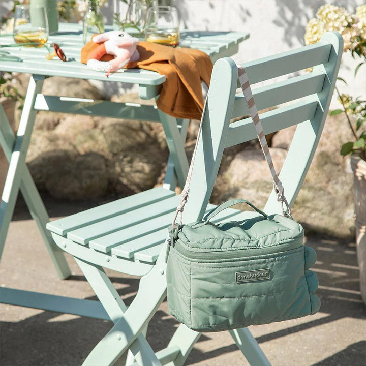Done by Deer Quilted Insulated Bag - Croco Green-Lunch Bags-Croco Green- | Natural Baby Shower