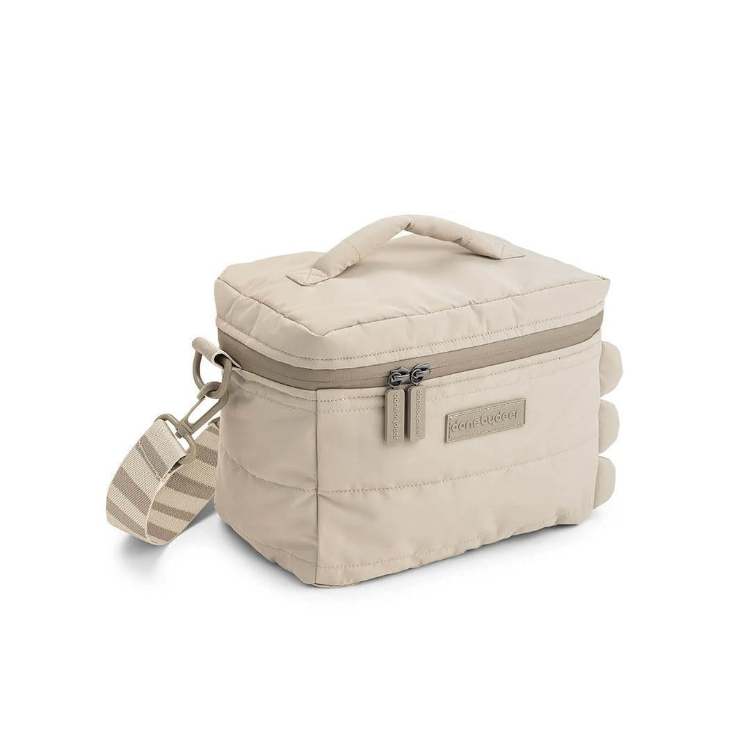 Done by Deer Quilted Insulated Bag - Croco Sand-Lunch Bags-Croco Sand- | Natural Baby Shower