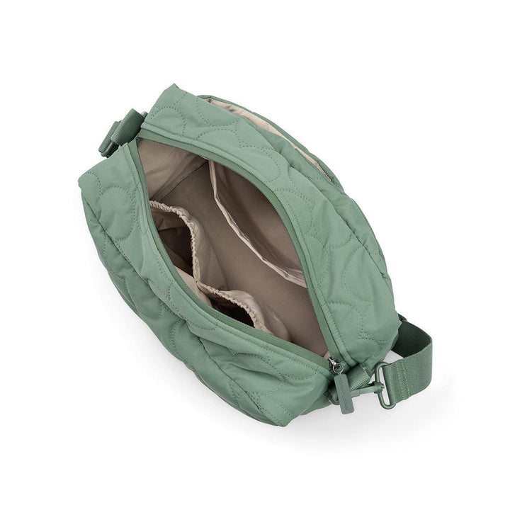 Done by Deer Quilted Stroller Bag - Green-Changing Bags-Green-One Size | Natural Baby Shower