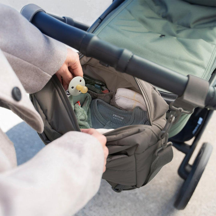 Done by Deer Quilted Stroller Bag - Taupe-Changing Bags-Taupe- | Natural Baby Shower