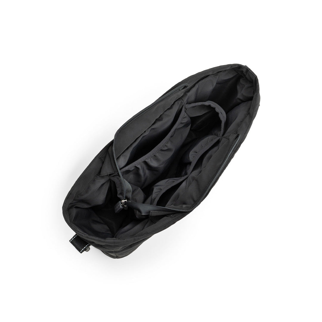 Done by Deer Quilted Stroller Organiser Bag - Black-Stroller Organisers-Black- | Natural Baby Shower