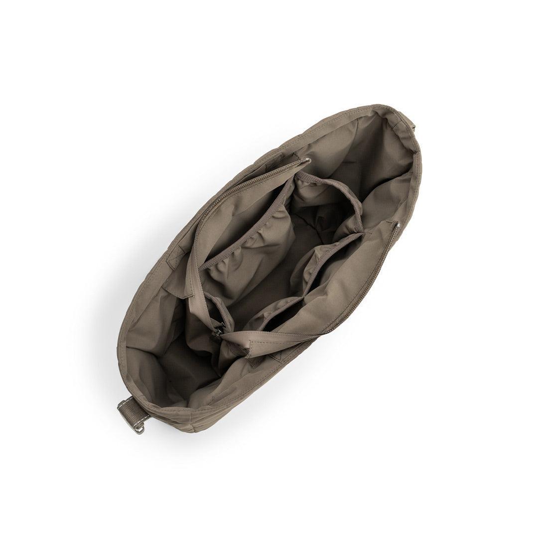 Done by Deer Quilted Stroller Organiser Bag - Taupe-Stroller Organisers-Taupe- | Natural Baby Shower