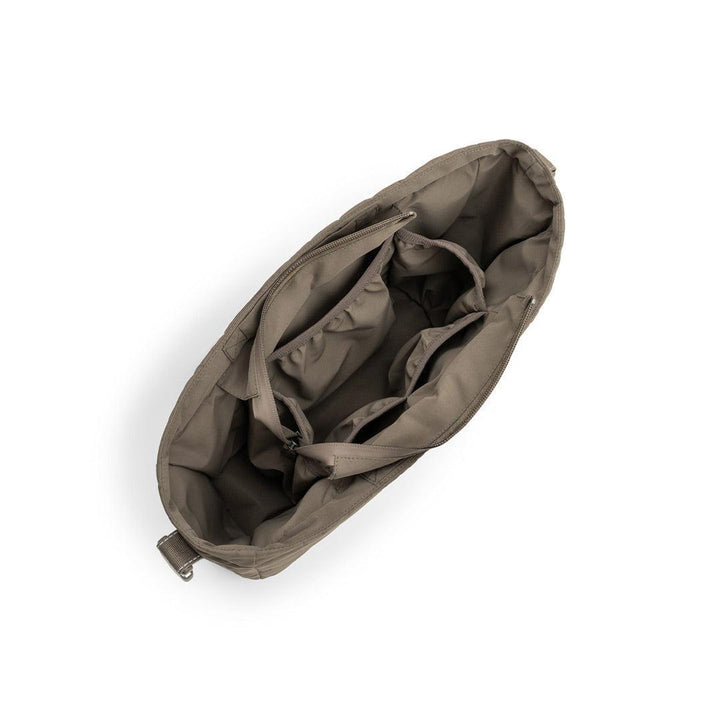 Done by Deer Quilted Stroller Organiser Bag - Taupe-Stroller Organisers-Taupe- | Natural Baby Shower