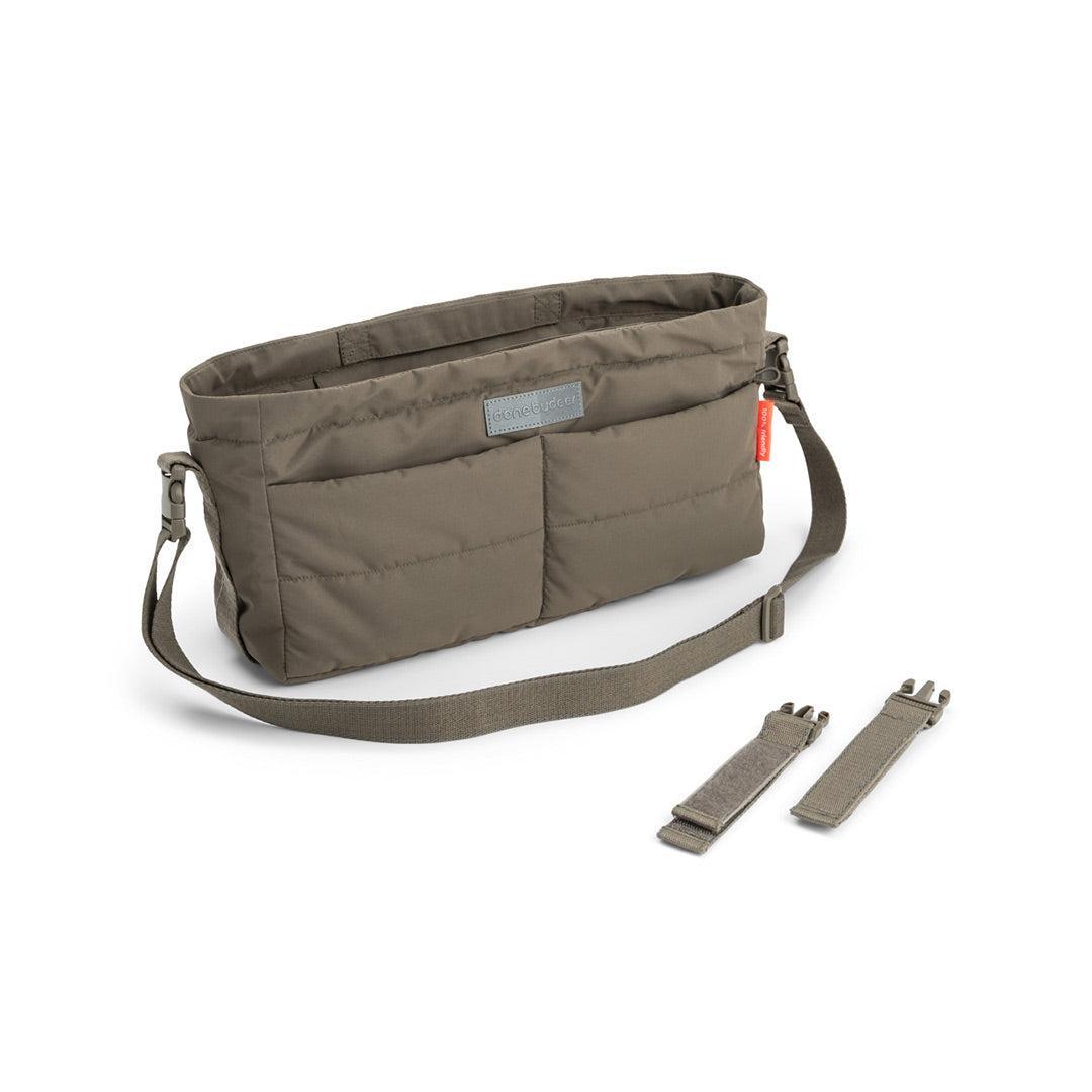 Done by Deer Quilted Stroller Organiser Bag - Taupe-Stroller Organisers-Taupe- | Natural Baby Shower