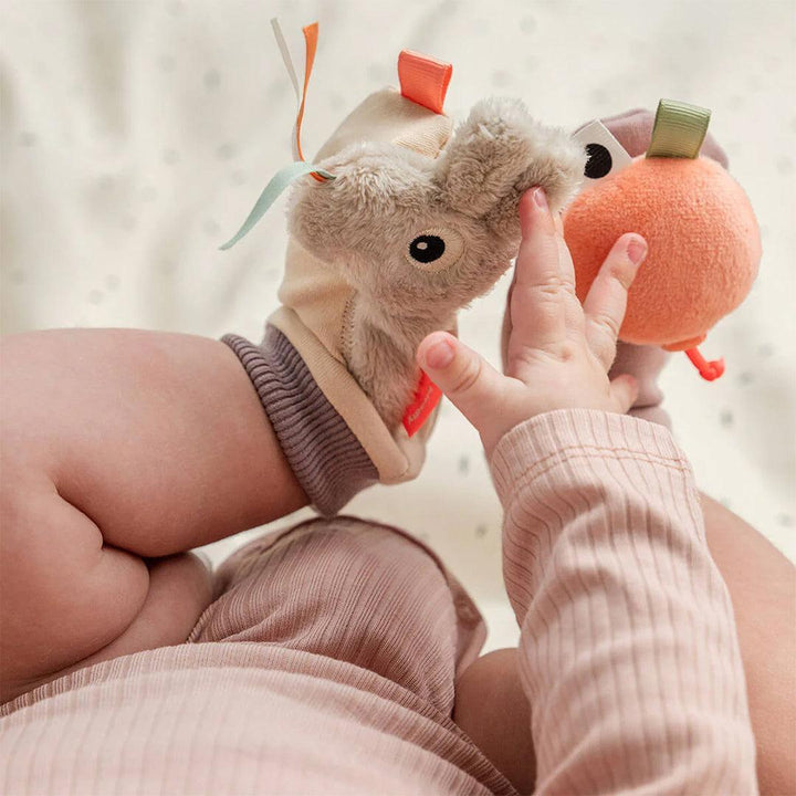 Done by Deer Rattle Socks - Celebration Sand-Rattles-Celebration Sand-3m+ | Natural Baby Shower