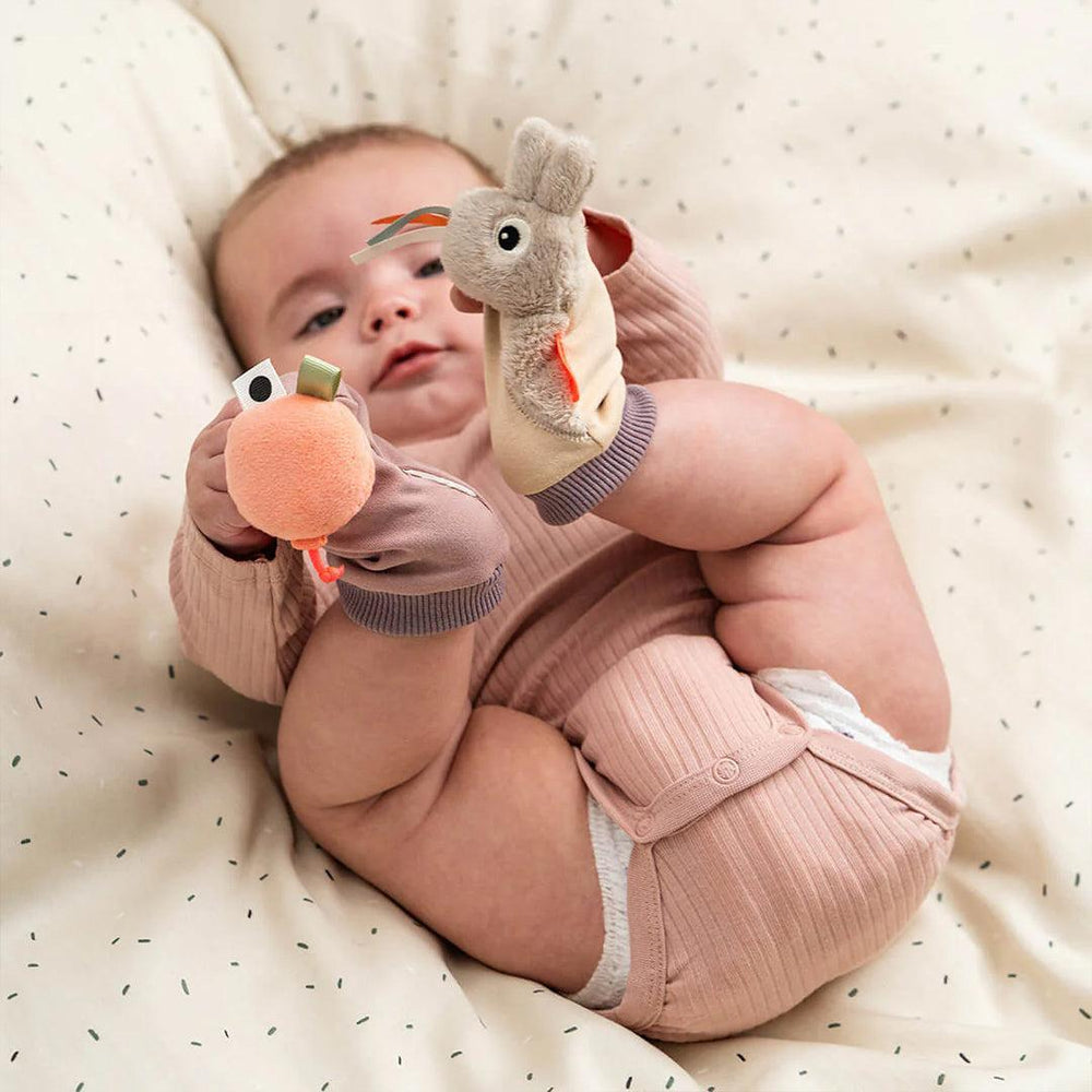 Done by Deer Rattle Socks - Celebration Sand-Rattles-Celebration Sand-3m+ | Natural Baby Shower