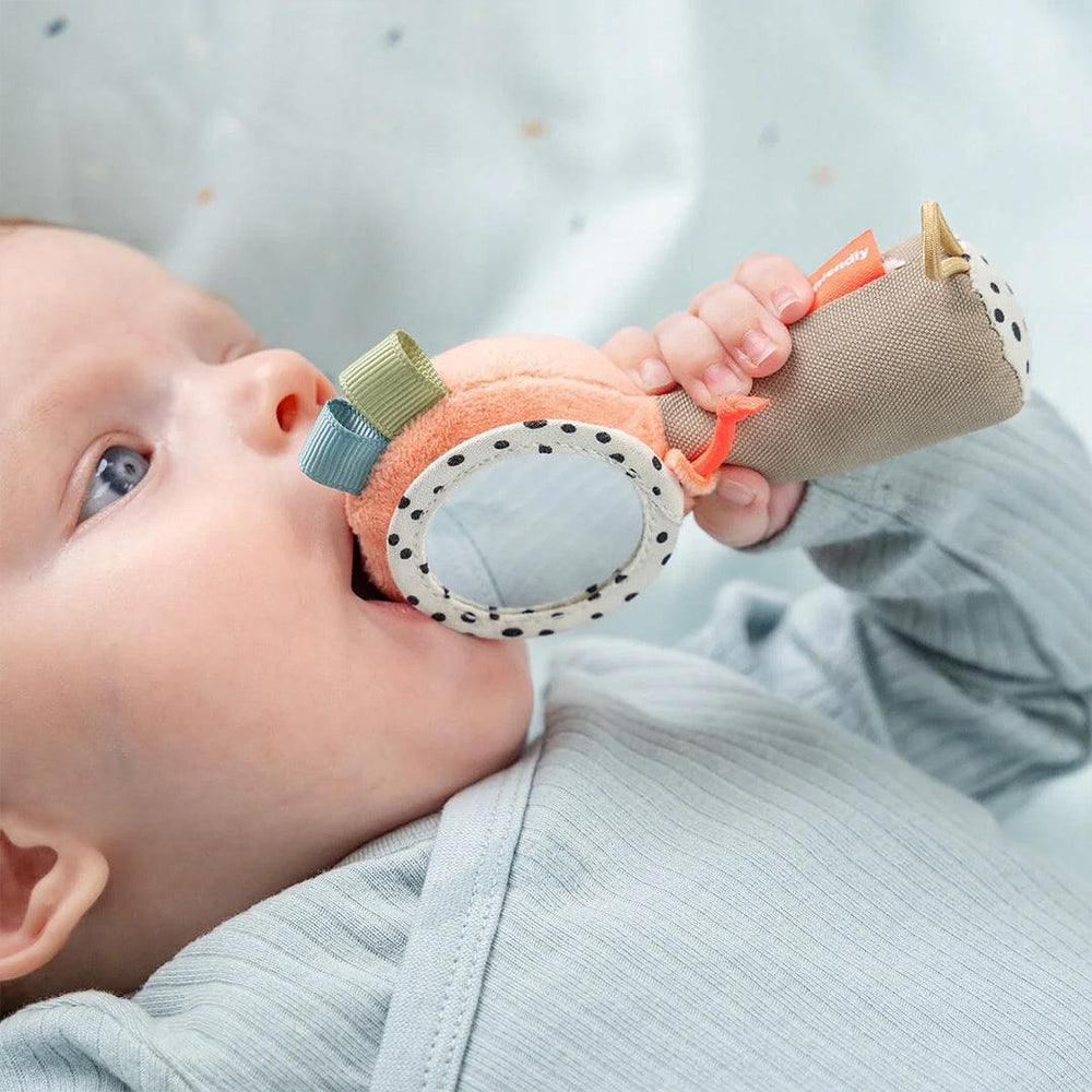 Done by Deer Sensory Rattle Mirror Set - Celebration Mix-Baby Sensory-Celebration Mix- | Natural Baby Shower