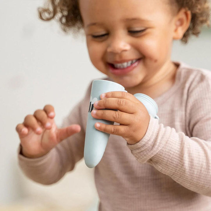 Done by Deer Silicone Ice Pops 3 Pack - Tiny Farm Blue-Ice Pop + Ice Trays-Tiny Farm Blue- | Natural Baby Shower