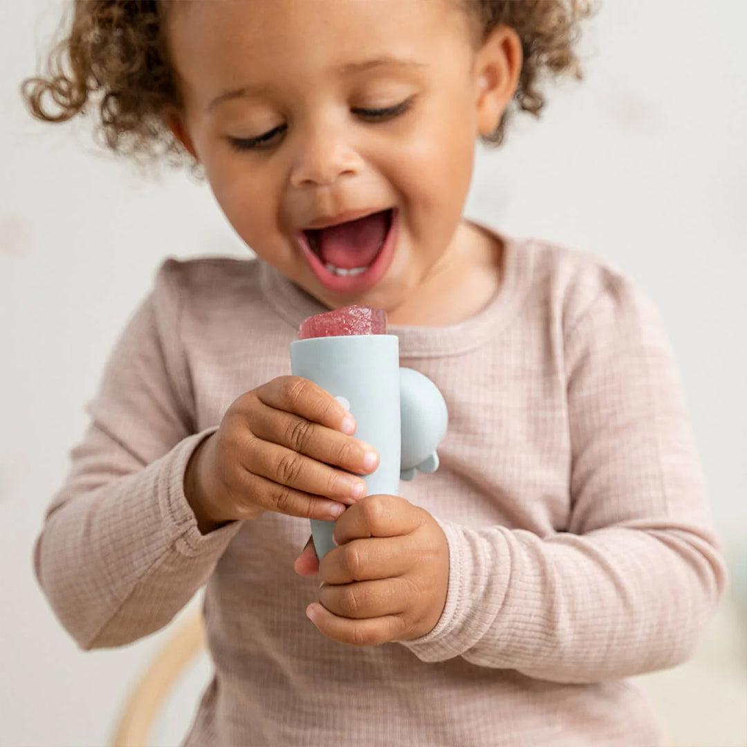 Done by Deer Silicone Ice Pops 3 Pack - Tiny Farm Powder-Ice Pop + Ice Trays-Tiny Farm Powder- | Natural Baby Shower