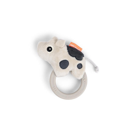 Done By Deer Sensory Rattle with Teether - Dotti Sand-Rattles-Dotti Sand- | Natural Baby Shower