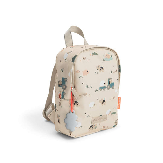 Done by Deer Tiny Backpack - Tiny Farm Sand-Children's Backpacks-Tiny Farm Sand-4L | Natural Baby Shower