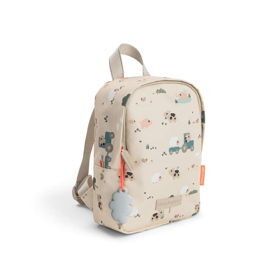 Done by Deer Tiny Backpack - Tiny Farm Sand-Children's Backpacks-Tiny Farm Sand-4L | Natural Baby Shower