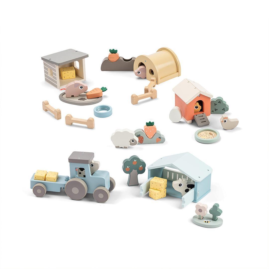 Done by Deer Tiny Farm Play Set - Dotti-Role Play-Dotti-One Size | Natural Baby Shower