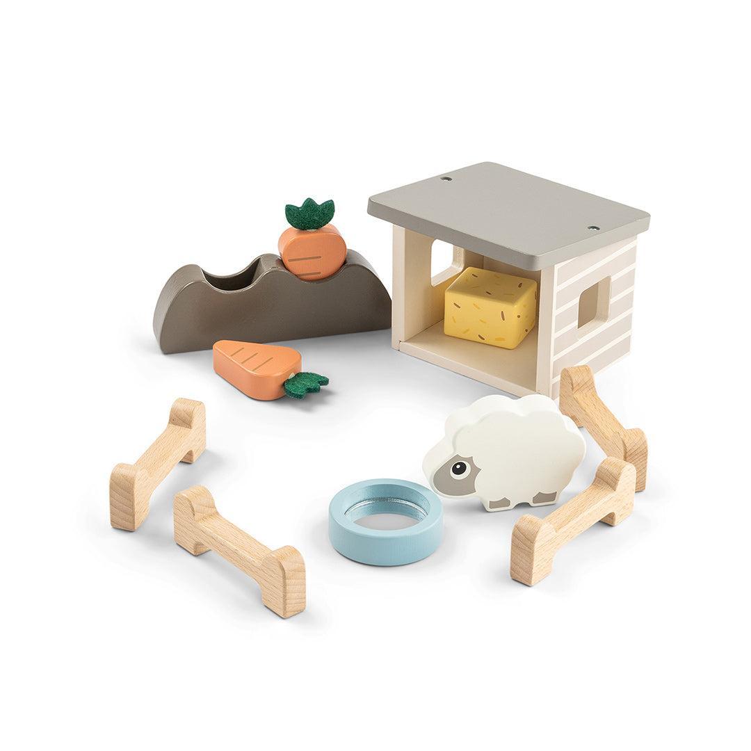 Done by Deer Tiny Farm Play Set - Sheepy-Role Play-Sheepy-One Size | Natural Baby Shower