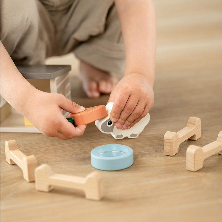 Done by Deer Tiny Farm Play Set - Sheepy-Role Play-Sheepy-One Size | Natural Baby Shower
