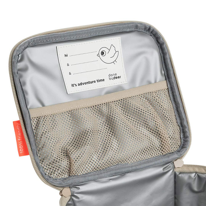 Done by Deer Tiny Insulated Lunch - Tiny Farm Sand-Lunch Bags-Tiny Farm Sand-2.8L | Natural Baby Shower