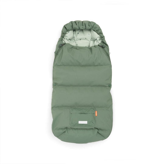 Done by Deer Winter Footmuff - Green-Footmuffs-Green- | Natural Baby Shower