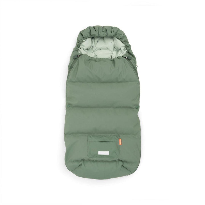 Done by Deer Winter Footmuff - Green-Footmuffs-Green- | Natural Baby Shower