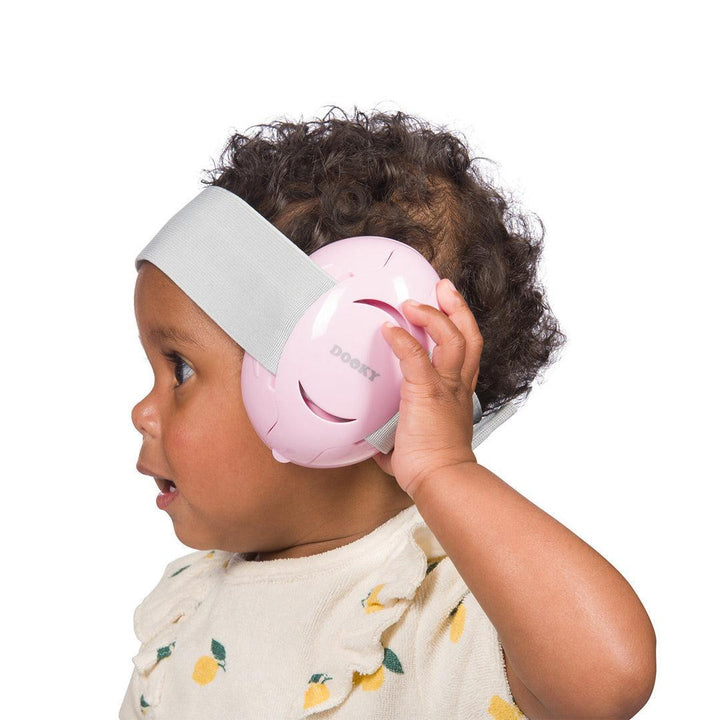 Dooky Baby Ear Protection - Pink-Earmuffs-Pink-0-3yrs | Natural Baby Shower