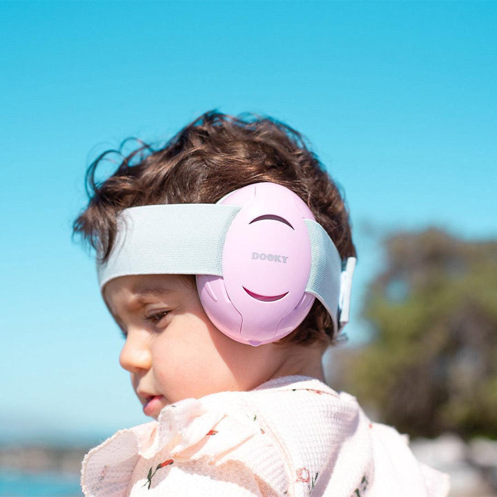 Dooky Baby Ear Protection - Pink-Earmuffs-Pink-0-3yrs | Natural Baby Shower