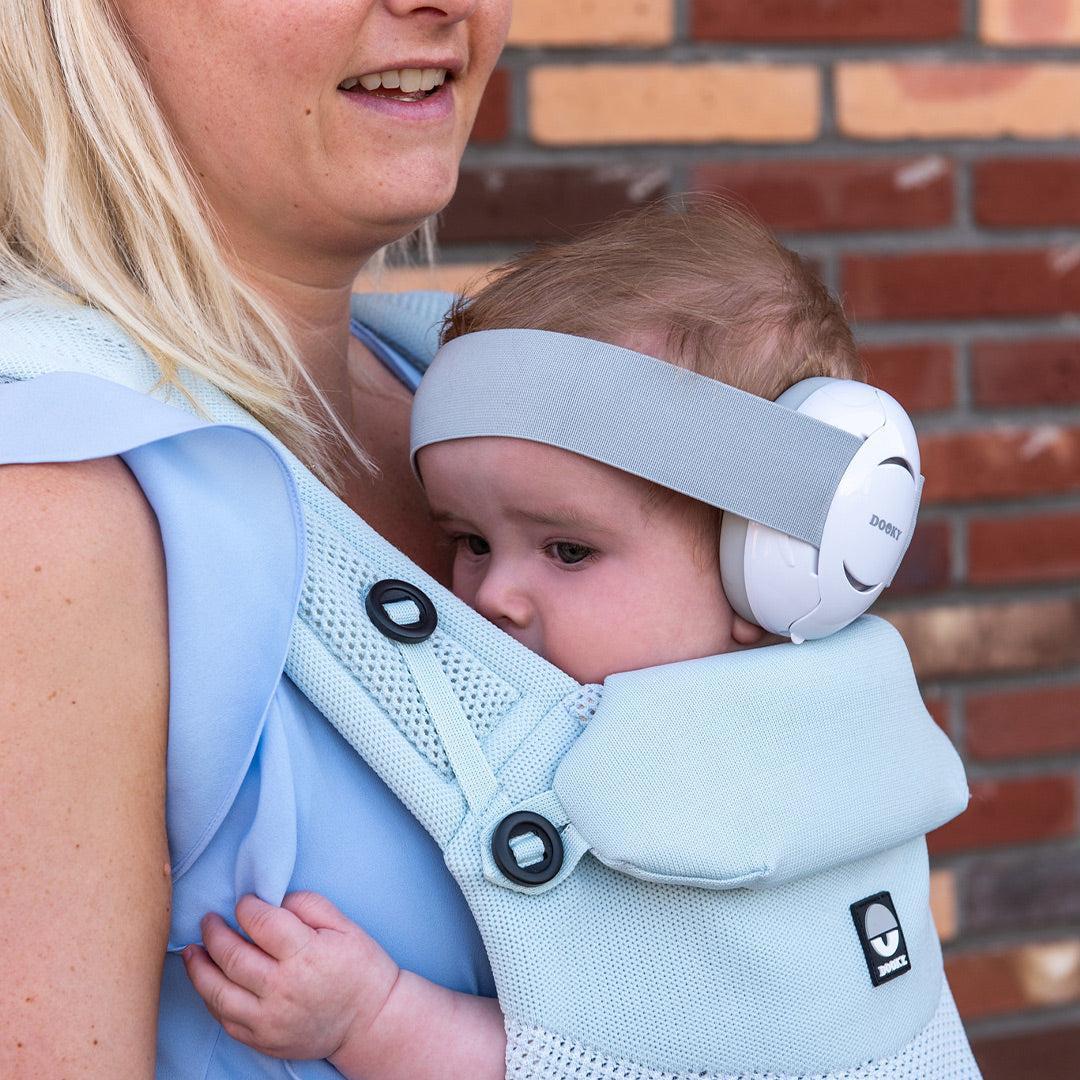 Dooky Baby Ear Protection - White-Earmuffs-White-0-3yrs | Natural Baby Shower