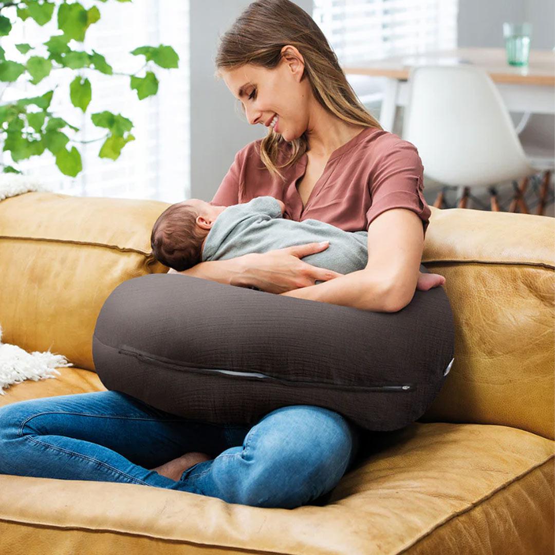 Doomoo Comfy Big Maternity Pillow Grey