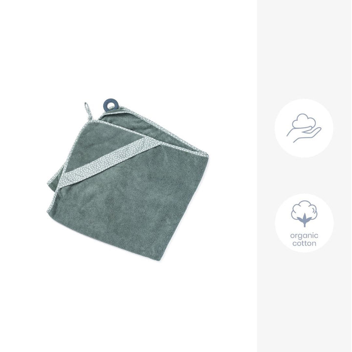 Doomoo Dry'n Play Green - Green-Bath Towels-Green- | Natural Baby Shower