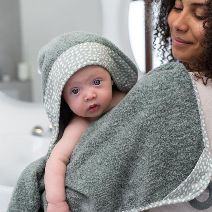 Doomoo Dry'n Play Green - Green-Bath Towels-Green- | Natural Baby Shower