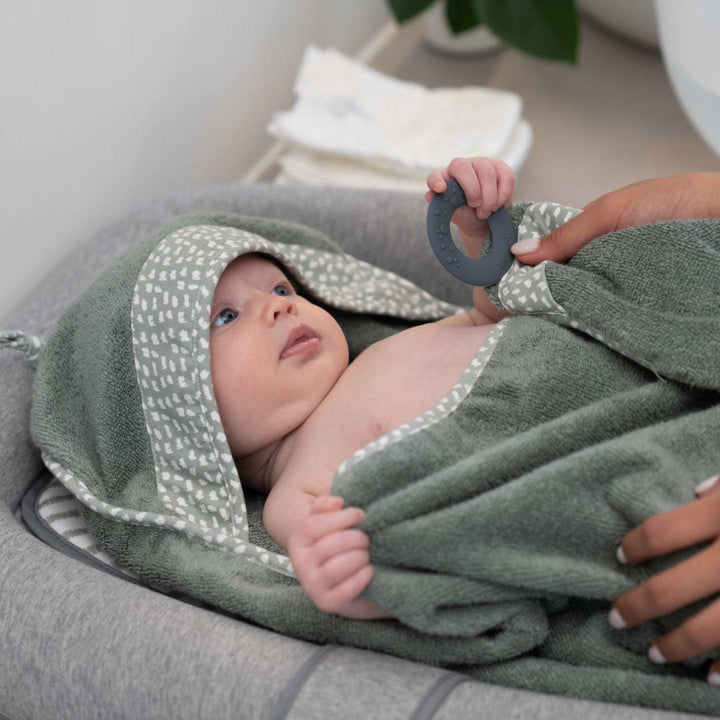 Doomoo Dry'n Play Green - Green-Bath Towels-Green- | Natural Baby Shower