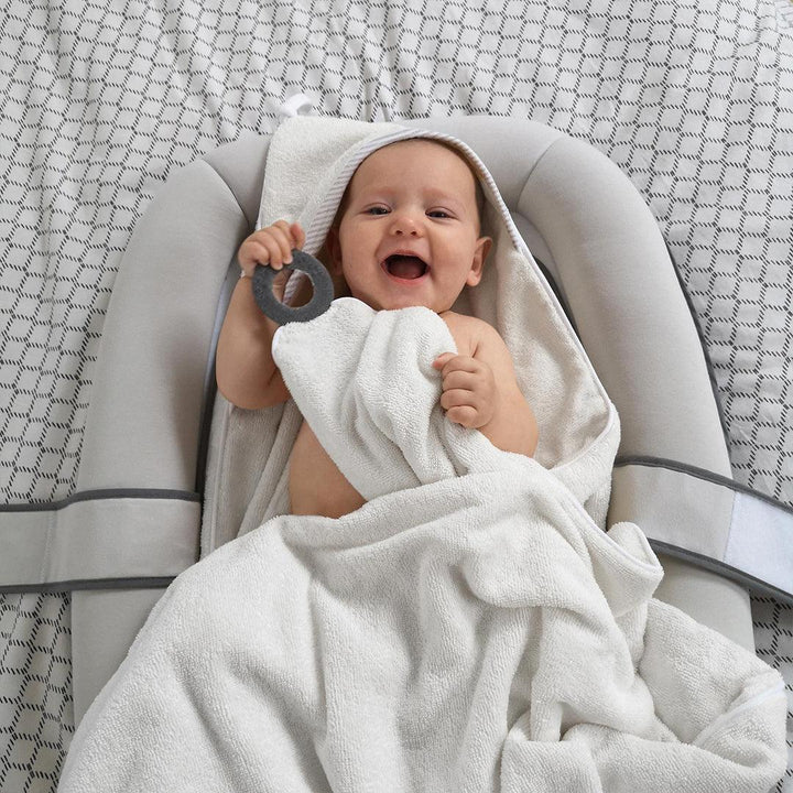 Doomoo Dry'n Play White - White-Bath Towels-White- | Natural Baby Shower