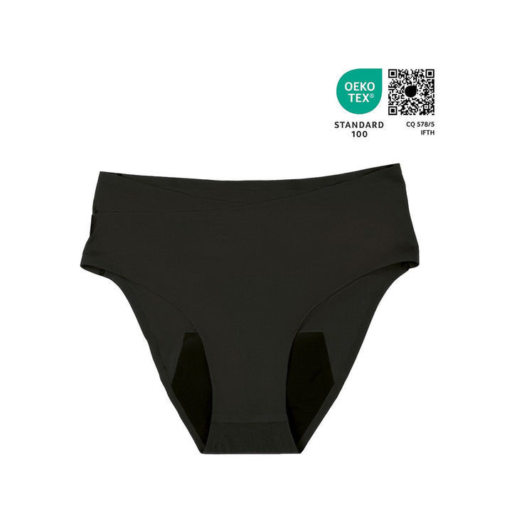 Doomoo Flowly Postpartum Recovery 2 in 1 Underwear - Black-Maternity Underwear-Black-3XL/4XL/5XL | Natural Baby Shower