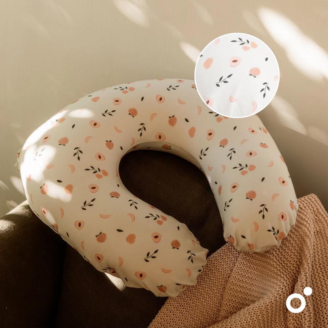 Doomoo Softy Nursing Pillow - Peaches-Nursing Pillows-Peaches- | Natural Baby Shower