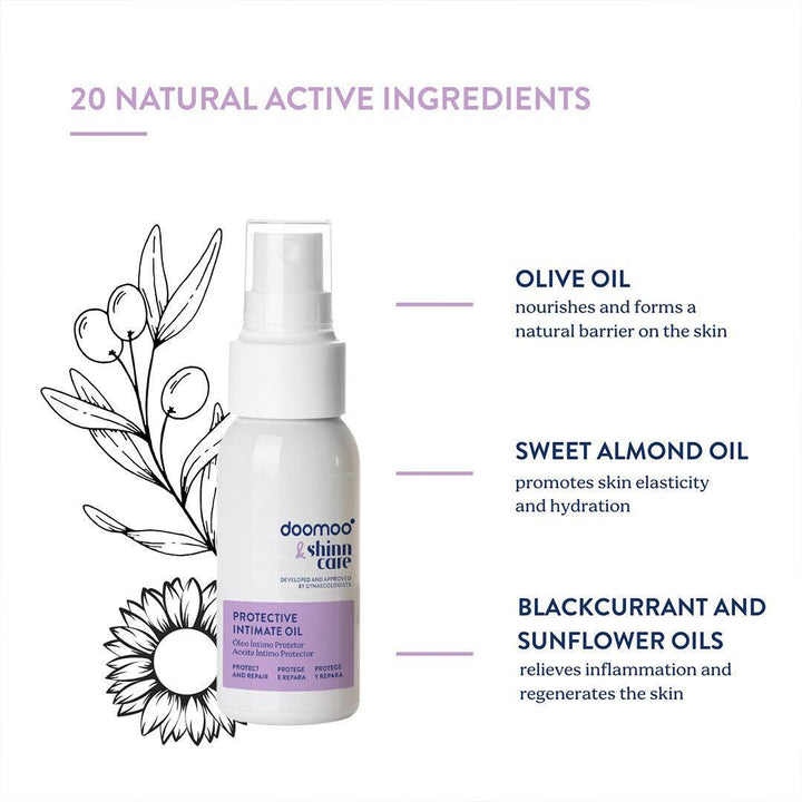 Doomoo Shinncare Intimate Oil-Hand Sanitizers + Creams-50ml- | Natural Baby Shower