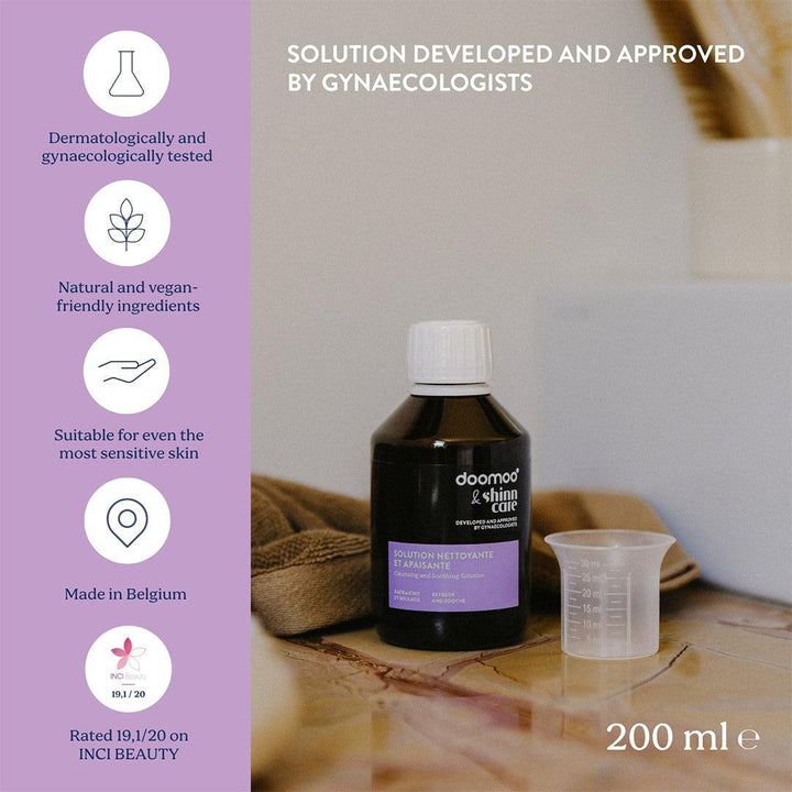 Doomoo Shinncare Cleansing and Soothing Solution-Hand Sanitizers + Creams-200ml- | Natural Baby Shower