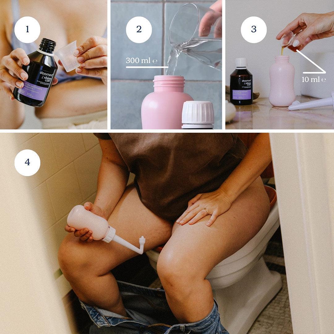 Doomoo Shinncare Flush Bottle-Hand Sanitizers + Creams-300ml- | Natural Baby Shower