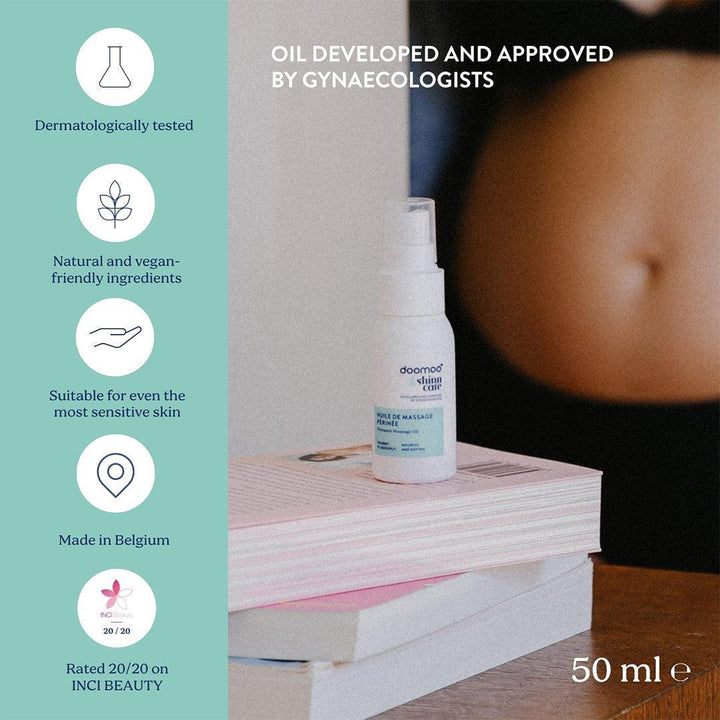 Doomoo Shinncare Perineal Message Oil-Hand Sanitizers + Creams-50ml- | Natural Baby Shower