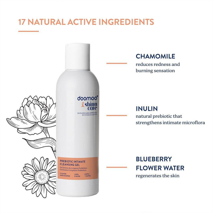 Doomoo Shinncare Prebiotic Cleansing Gel-Hand Sanitizers + Creams-100ml- | Natural Baby Shower