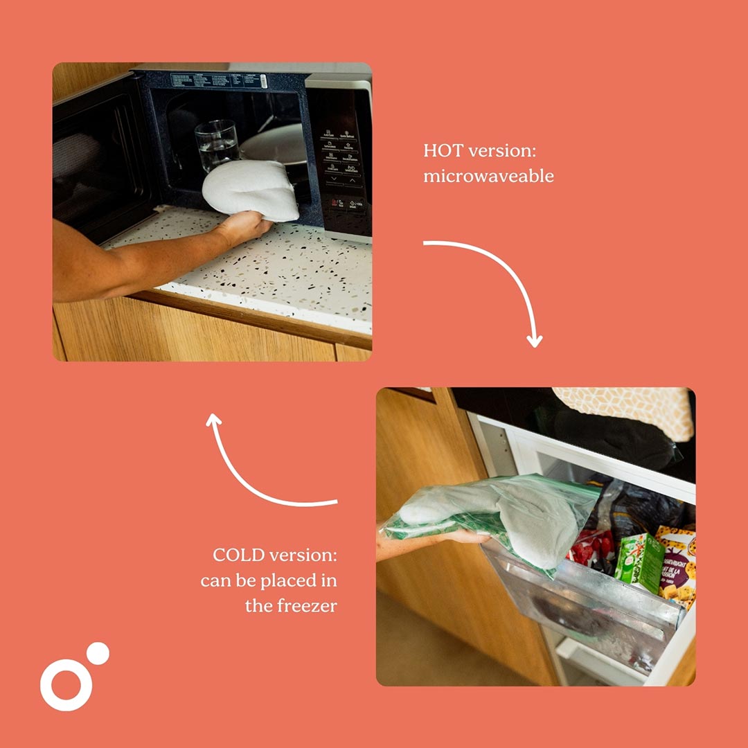 Doomoo Snoogy Dry Warm Heating Pad - Peach-Postpartum Accessories-Peach- | Natural Baby Shower